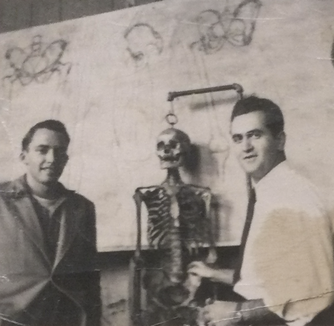 Picture of Frank J. Reilly and Harold Stevenson at the Art Students League